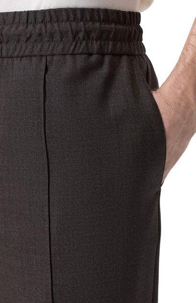 Шерстяные брюки DOLCE & GABBANA, арт. GP101T/HU2B0, фото 5
