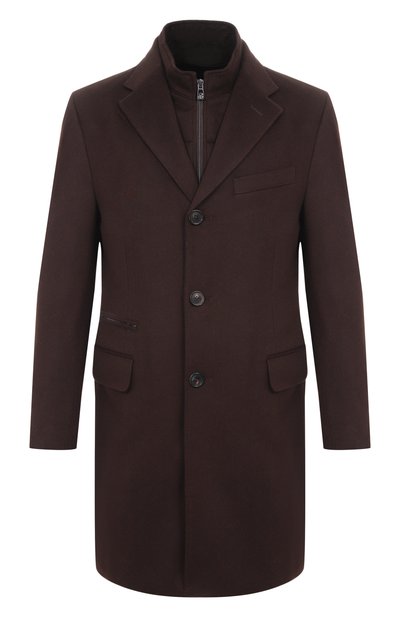 Мужское шерстяное пальто CORNELIANI, арт. 261508-2612321