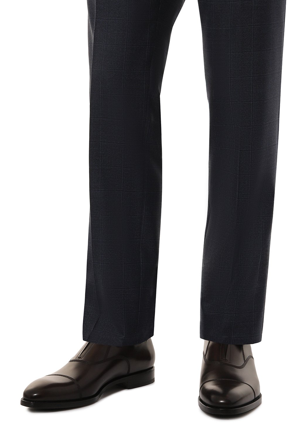 Кожаные оксфорды W.GIBBS, арт. 0570002/VIT B0X AER0, фото 3