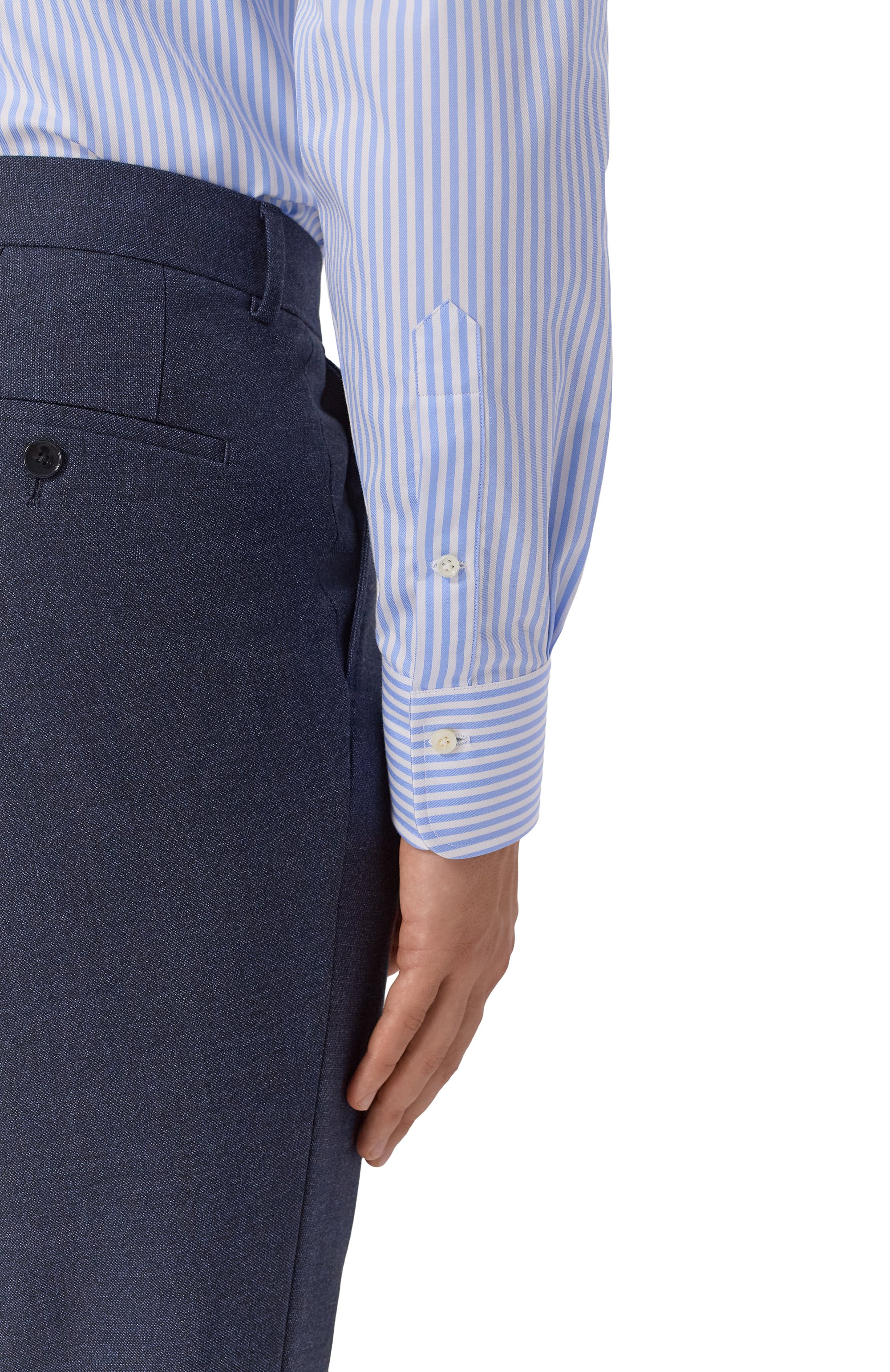 Хлопковая сорочка ALESSANDRO GHERARDI, арт. BR1-3G-7T/7521, фото 5