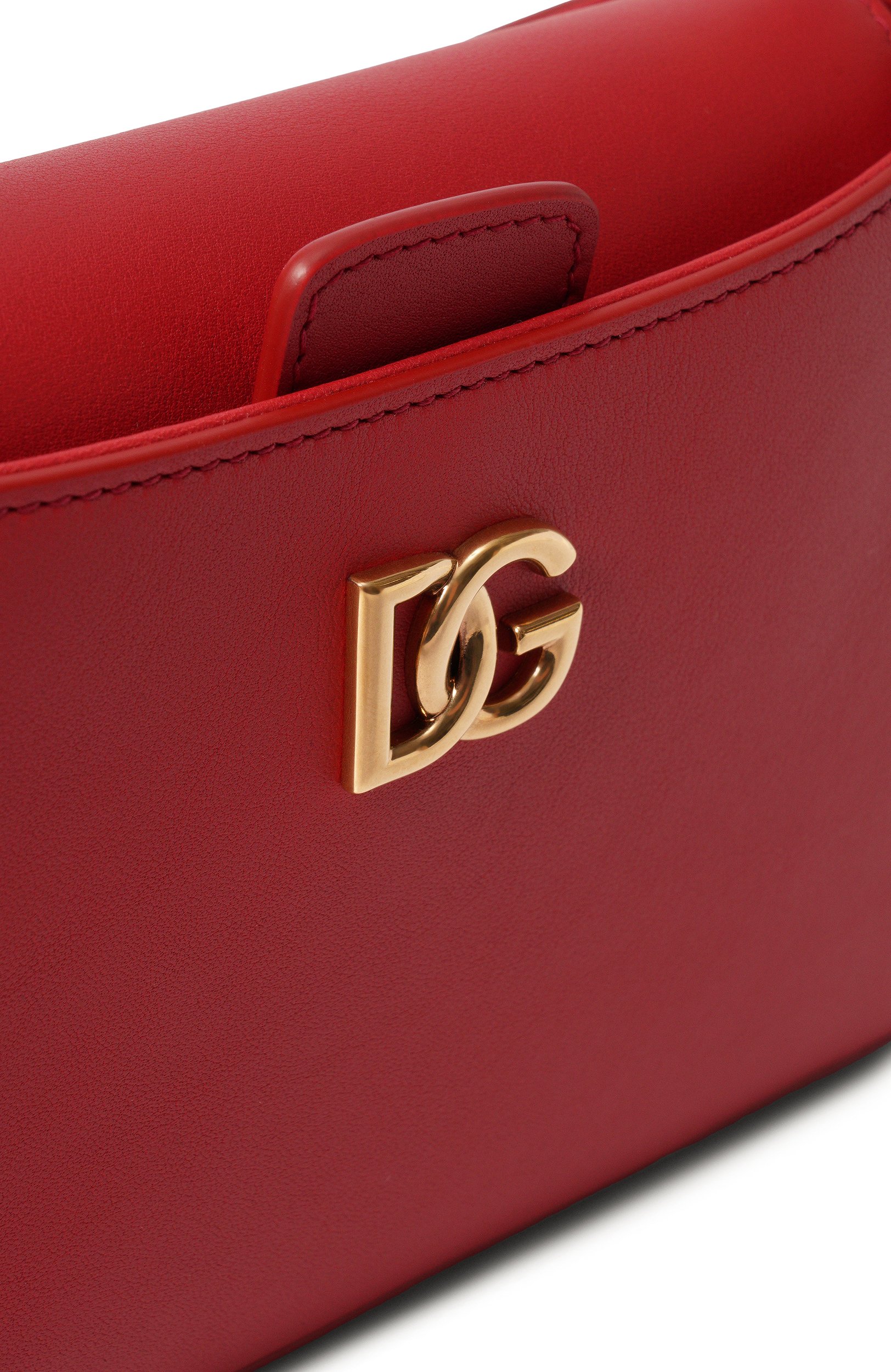 Сумка DOLCE & GABBANA красного цвета по цене 98450 руб., арт. BI3466/A3P00, фото 6 Сумка DOLCE & GABBANA, арт. BI3466/A3P00, фото 6