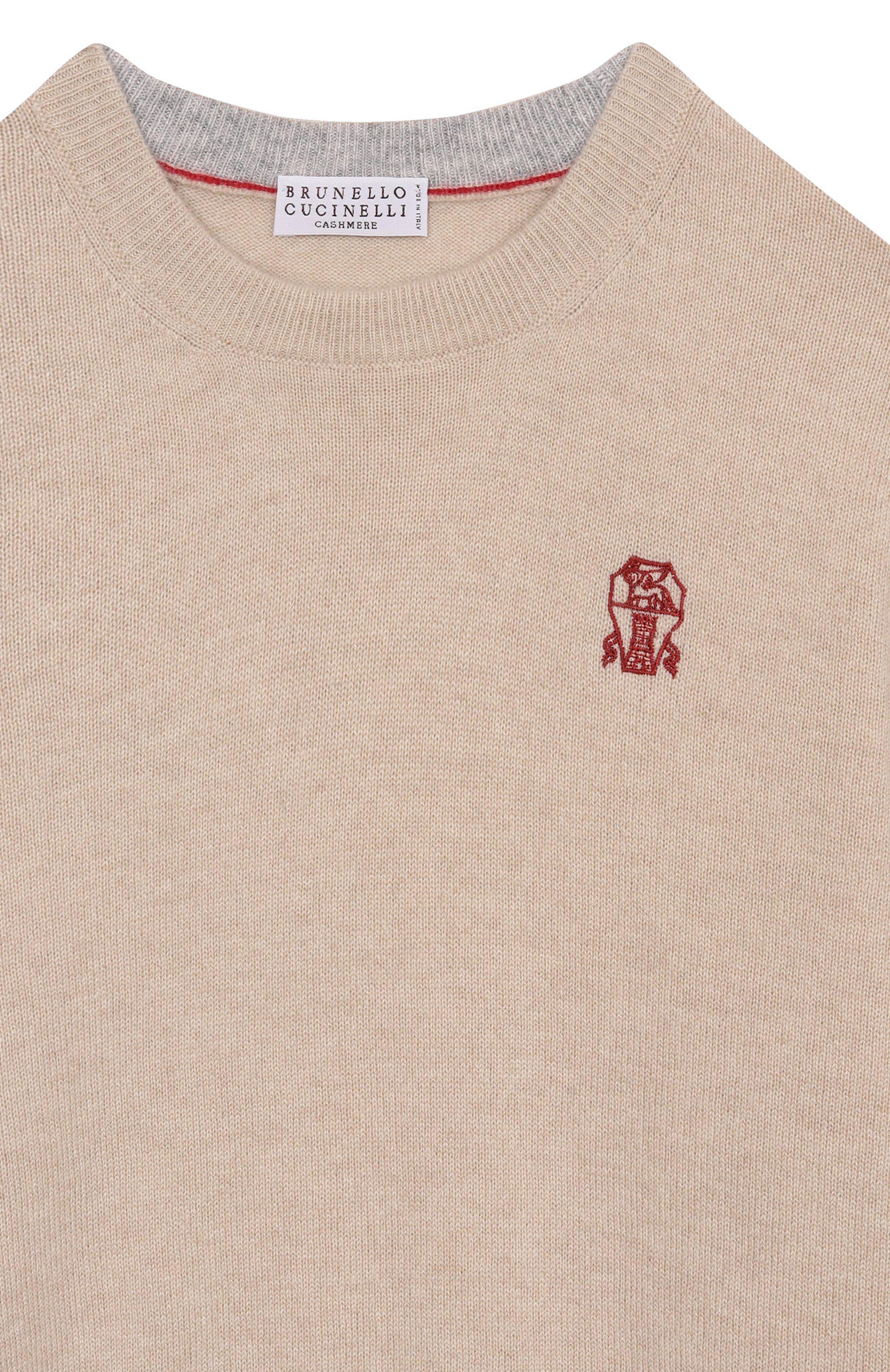 Кашемировый пуловер BRUNELLO CUCINELLI, арт. B22M10010C, фото 3