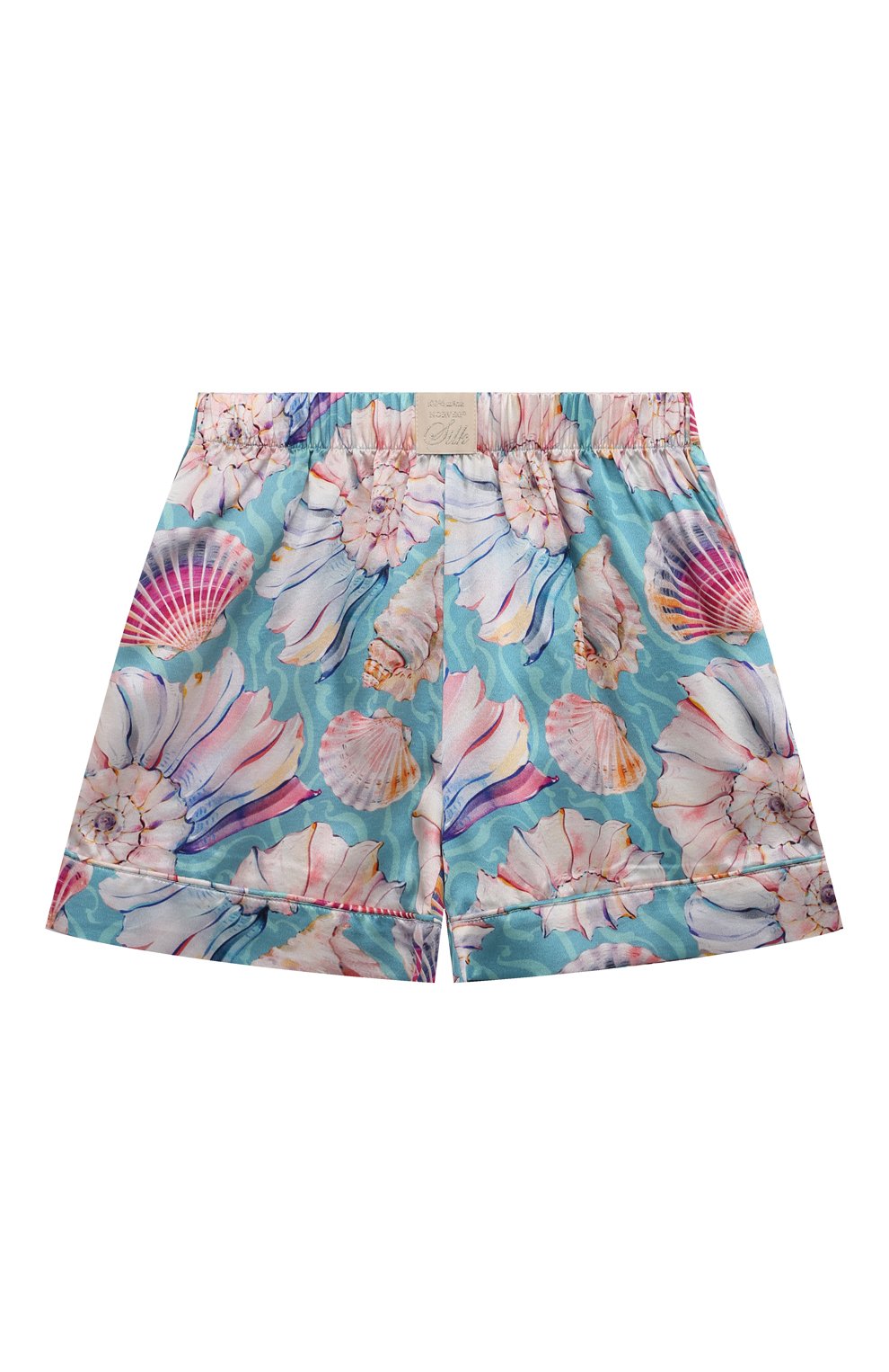 Шелковая пижама NORVEG разноцветного цвета по цене 19500 руб., арт. 24HSSSJSG-100, фото 4 Шелковая пижама NORVEG, арт. 24HSSSJSG-100, фото 4