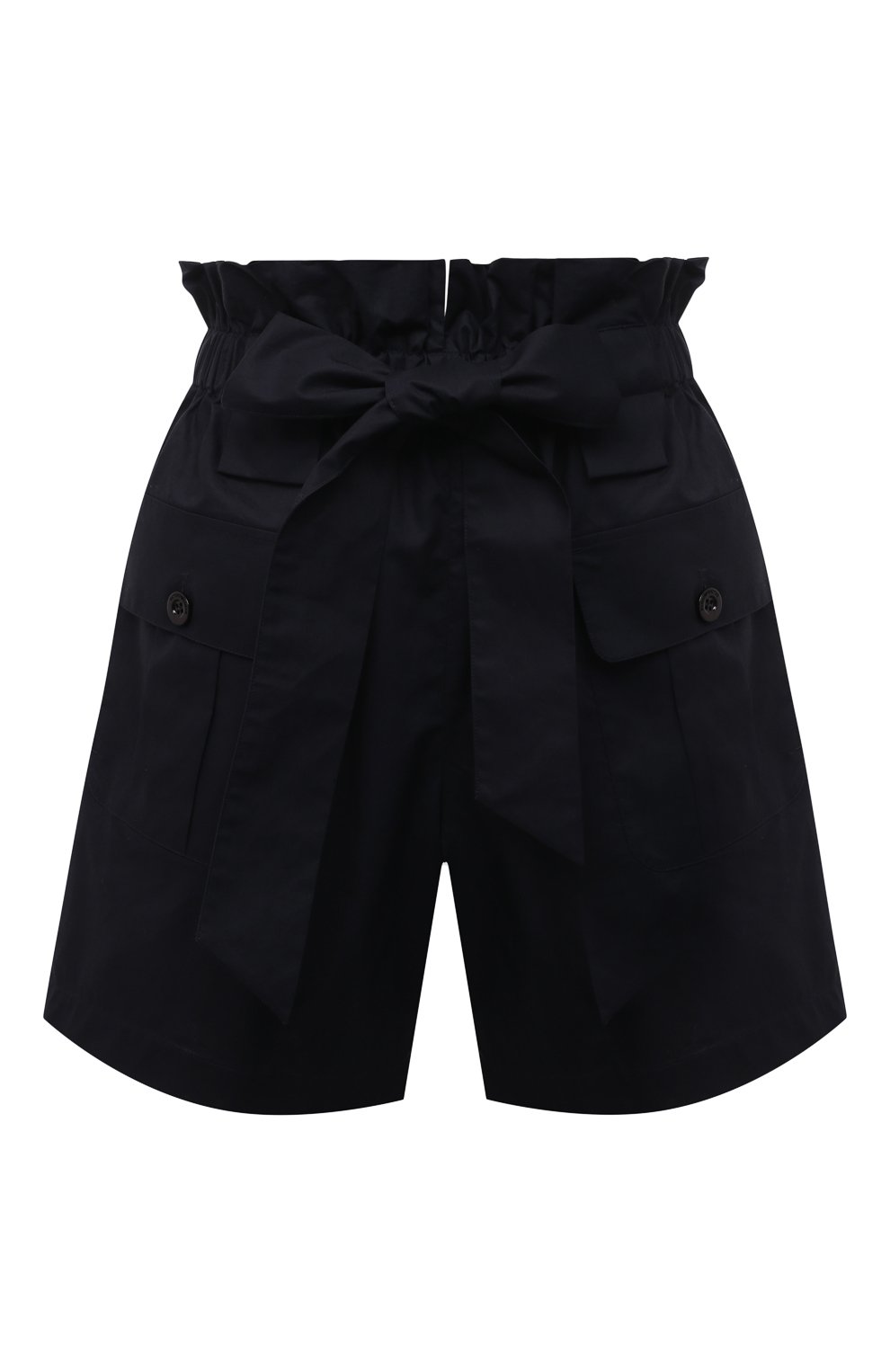 Хлопковые шорты EMPORIO ARMANI темно-синего цвета по цене 23150 руб., арт. 3K2P91/2N7VZ, фото 1 Хлопковые шорты EMPORIO ARMANI, арт. 3K2P91/2N7VZ, фото 1