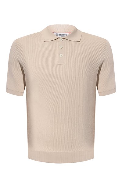 Мужская хлопковое поло BRUNELLO CUCINELLI, арт. M2900B2019
