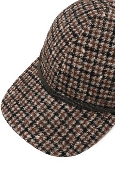 Бейсболка из шерсти и кашемира BRUNELLO CUCINELLI, арт. MCAP91101, фото 4