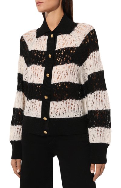 Шерстяной кардиган PALM ANGELS, арт. PWHB035F24KNI001, фото 3