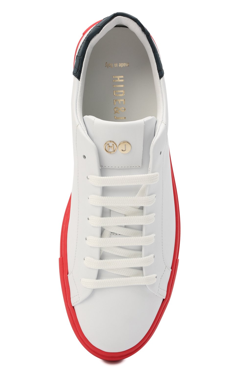 Кожаные кеды HIDE AND JACK, арт. SKYLBLURED, фото 5