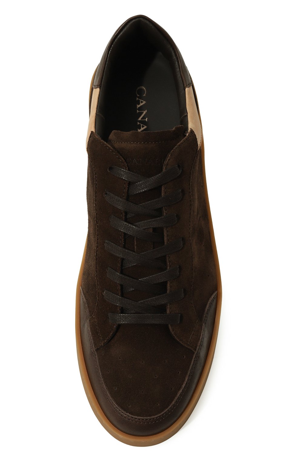 Замшевые кеды CANALI, арт. 591204/RB01025, фото 6