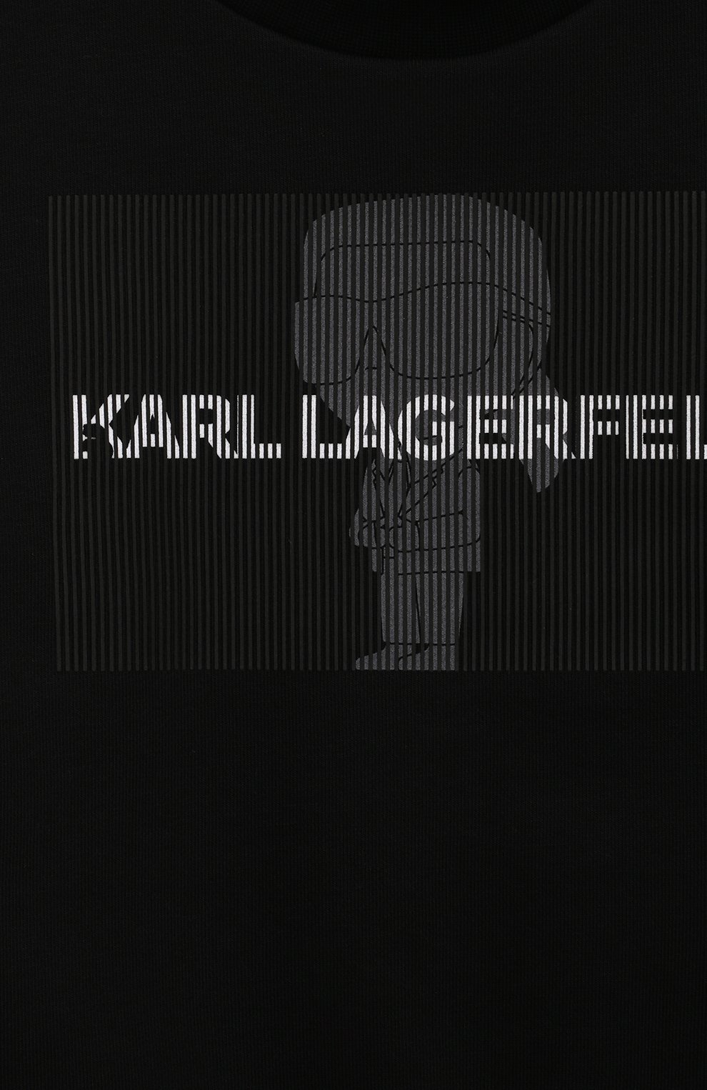 Хлопковый свитшот KARL LAGERFELD KIDS, арт. Z30242, фото 3