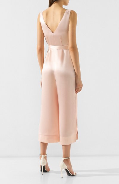 Шелковый комбинезон STELLA MCCARTNEY розового цвета по цене 99500 руб., арт. 559270/SMA65, фото 4 Шелковый комбинезон STELLA MCCARTNEY, арт. 559270/SMA65, фото 4