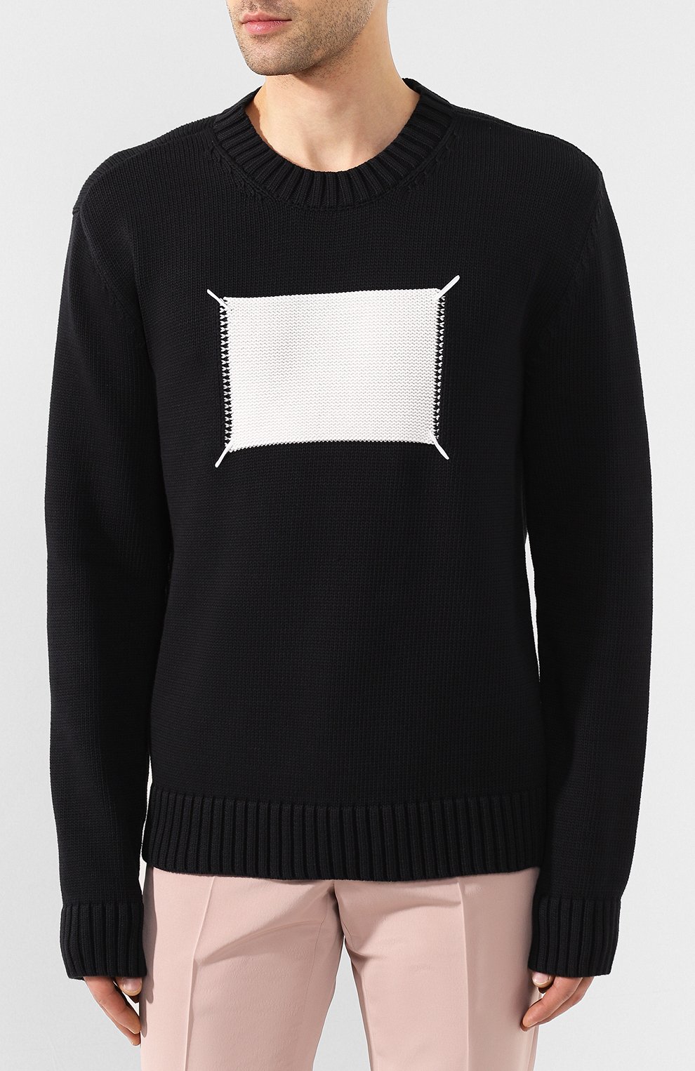 Хлопковый свитер MAISON MARGIELA, арт. S50GP0212/S16967, фото 3