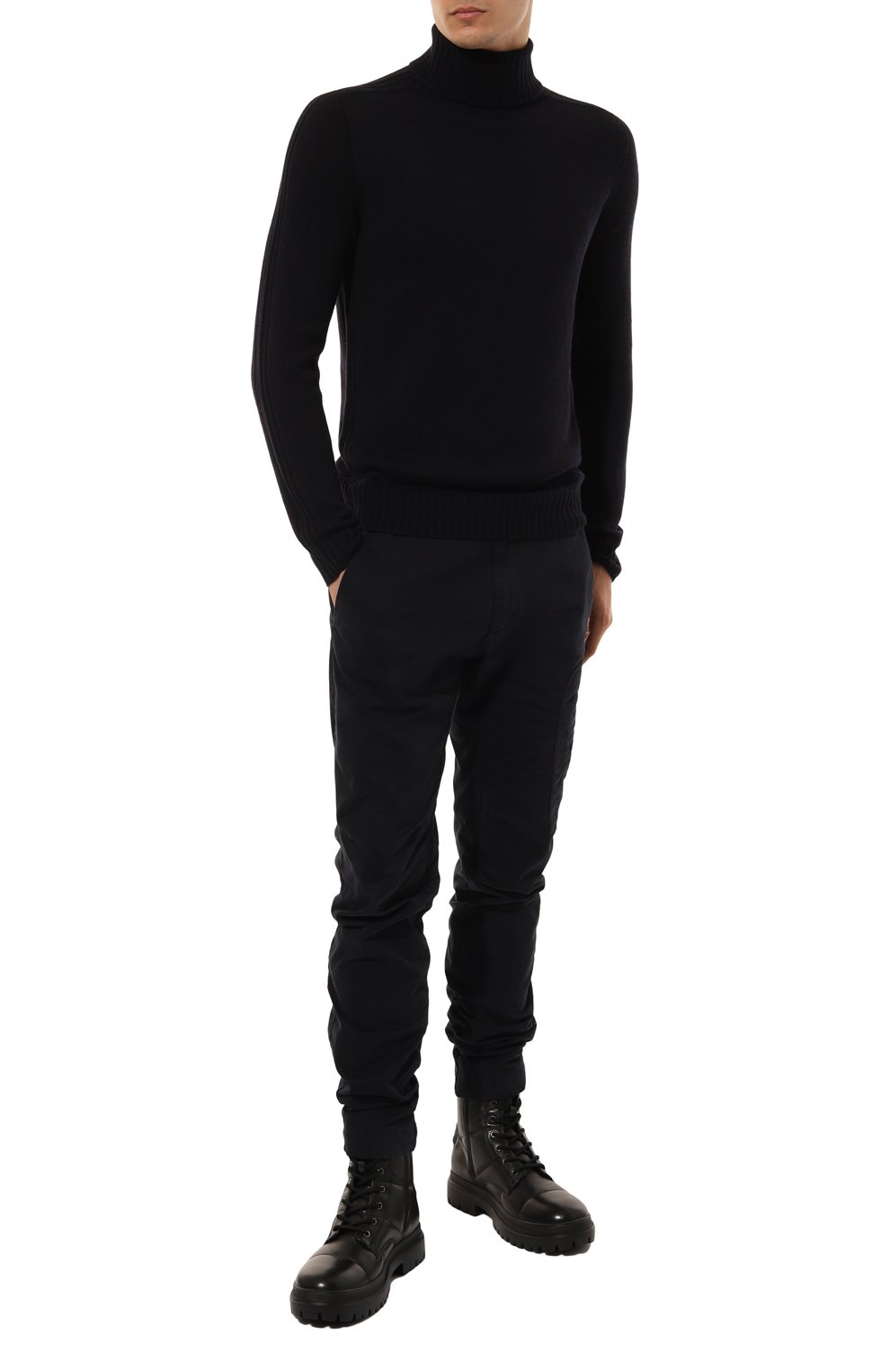 Хлопковые брюки C.P. COMPANY, арт. 17CMPA200A005529G, фото 2