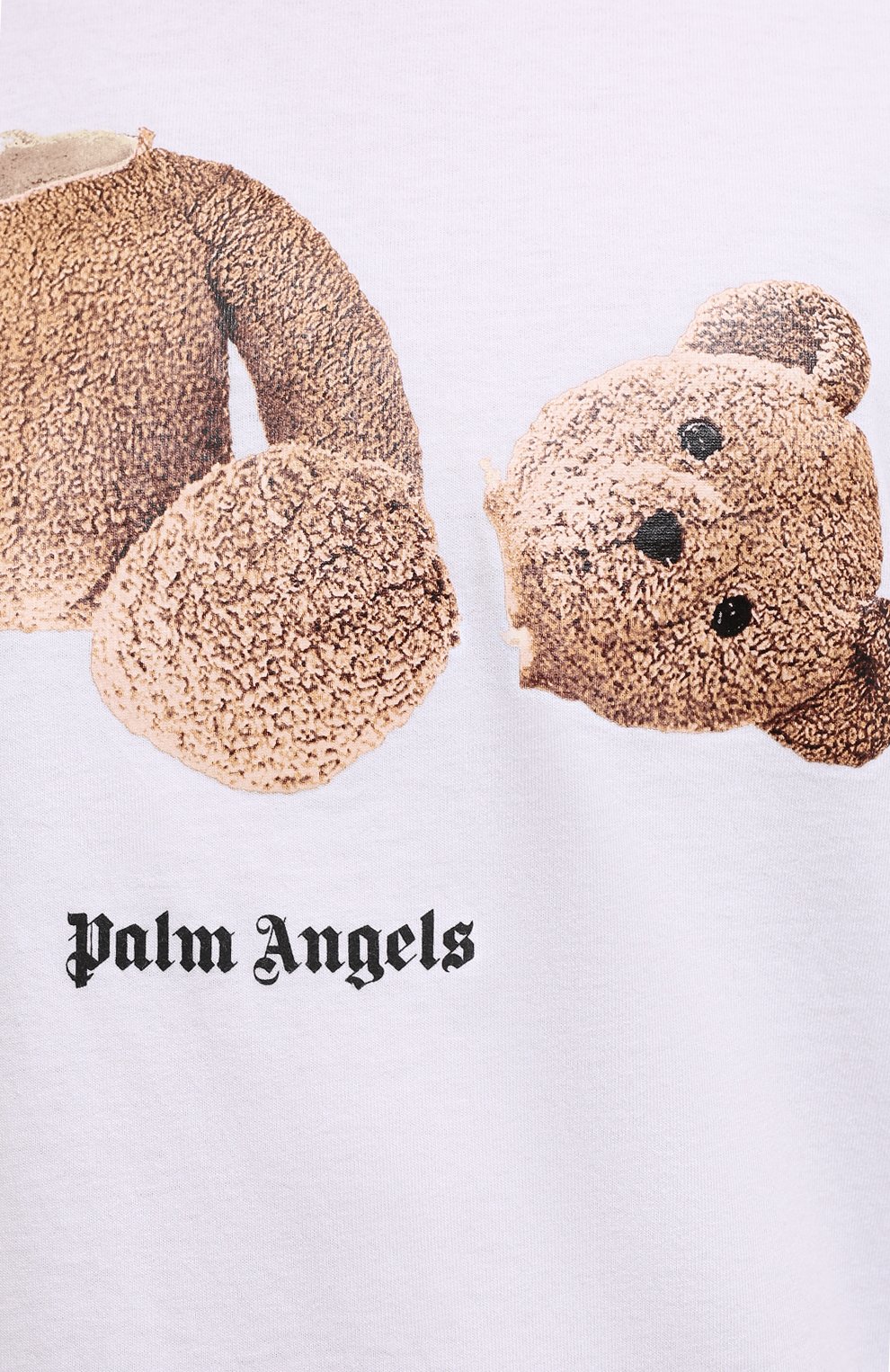 Хлопковая футболка PALM ANGELS, арт. PMAA001S21JER0180160, фото 5