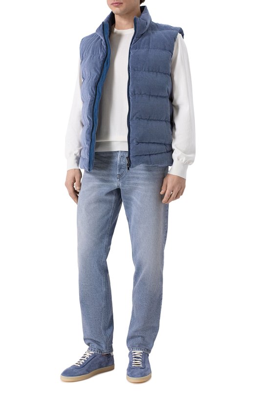 Вельветовый жилет MVST M25.1MM.0013_001 Голубой  M25.1MM.0013_001 Фото 2