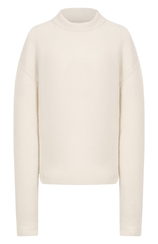 Шерстяной свитер Rick Owens RP02E4655/KWP Белый RP02E4655/KWP