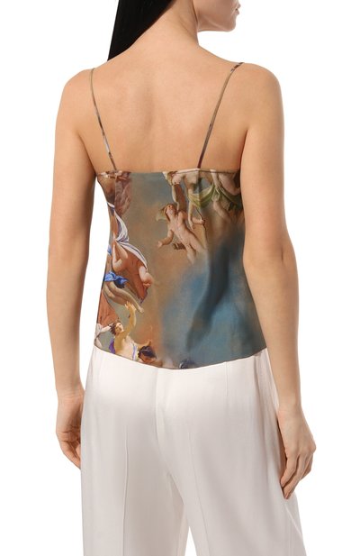 Шелковый топ BALMAIN, арт. AF0AD175SC24, фото 4