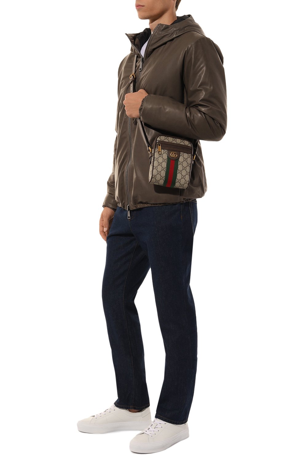 Сумка ophidia gg GUCCI бежевого цвета по цене 161500 руб., арт. 598127/96IWT, фото 7 Сумка ophidia gg GUCCI, арт. 598127/96IWT, фото 7