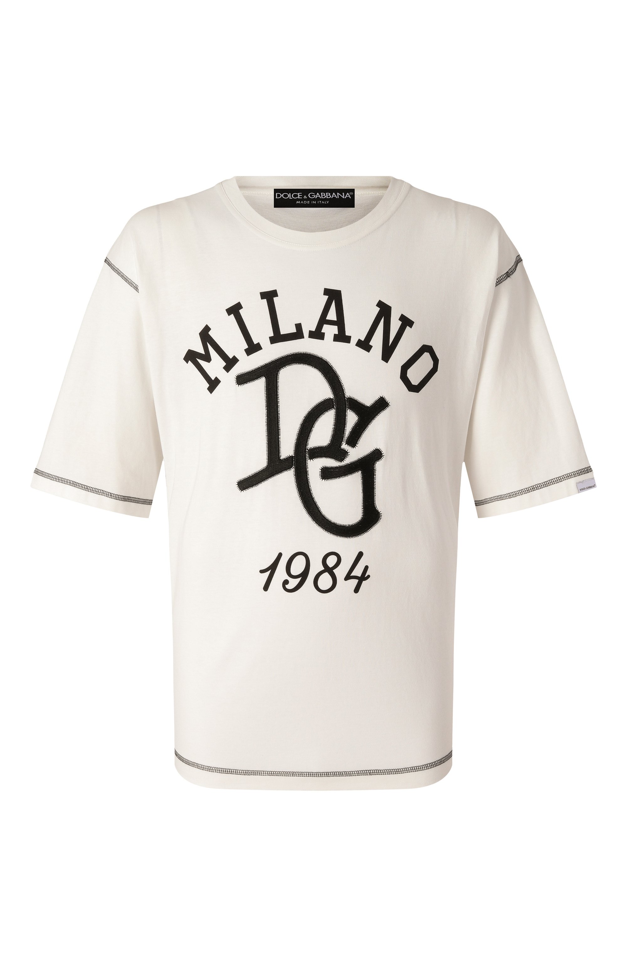 Хлопковая футболка DOLCE & GABBANA, арт. G8PB8Z/G7NSE, фото 1
