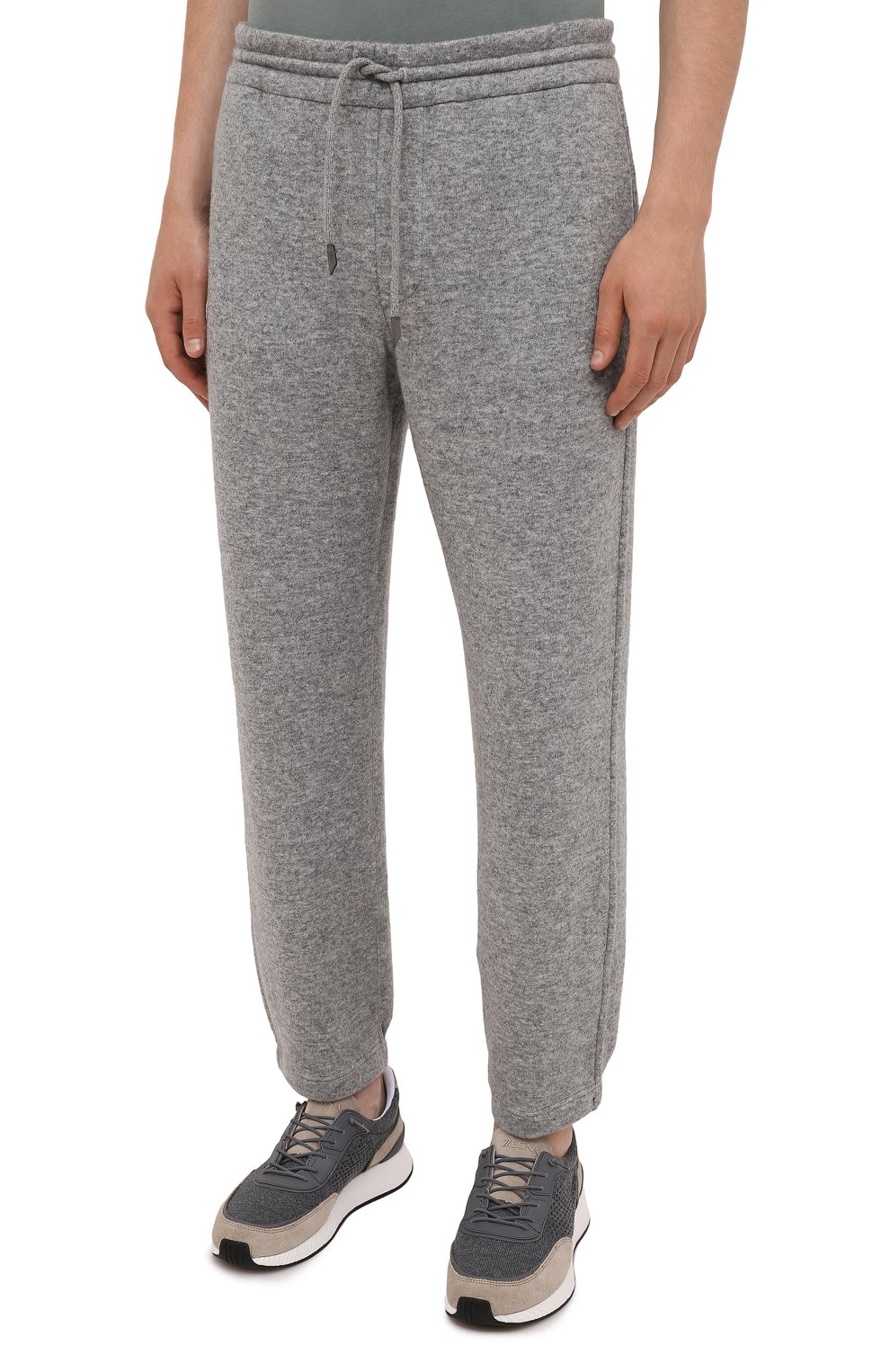 Джоггеры из шерсти и кашемира ZEGNA, арт. UY560/TR0, фото 3