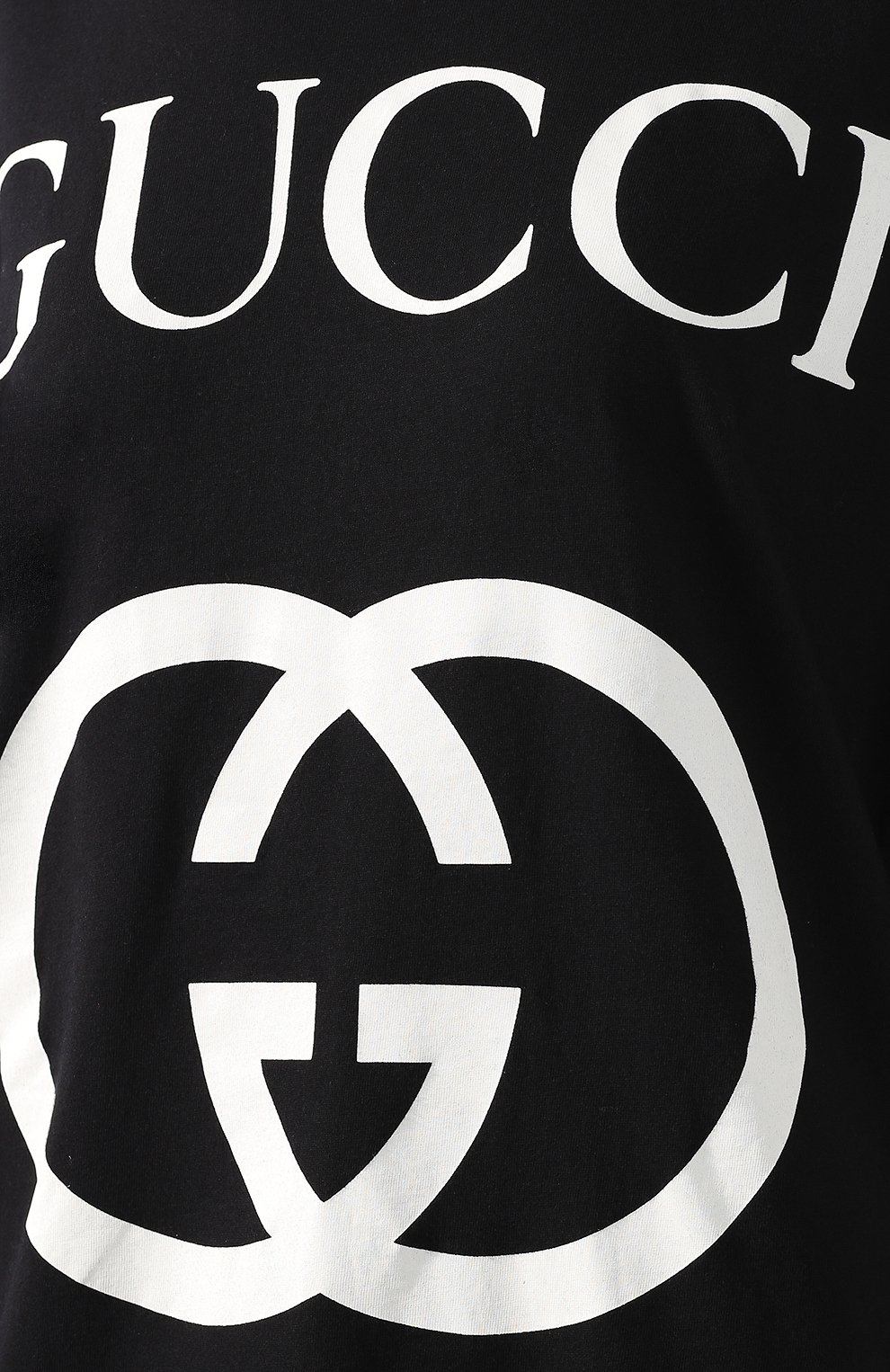 Хлопковая футболка с логотипом бренда GUCCI, арт. 539081/X3Q35, фото 5