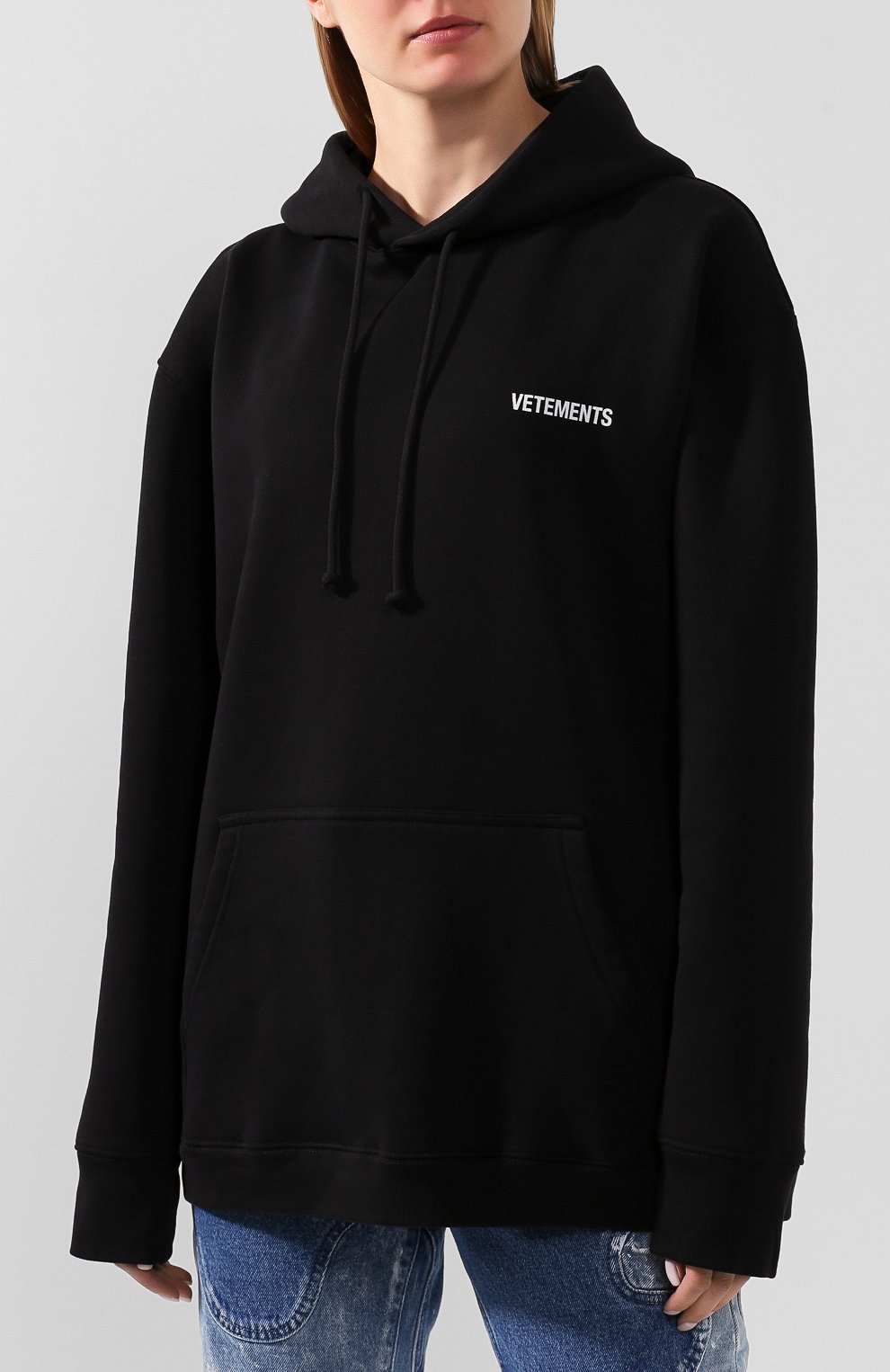Хлопковое худи VETEMENTS, арт. UAH21TR535 1601/W, фото 3