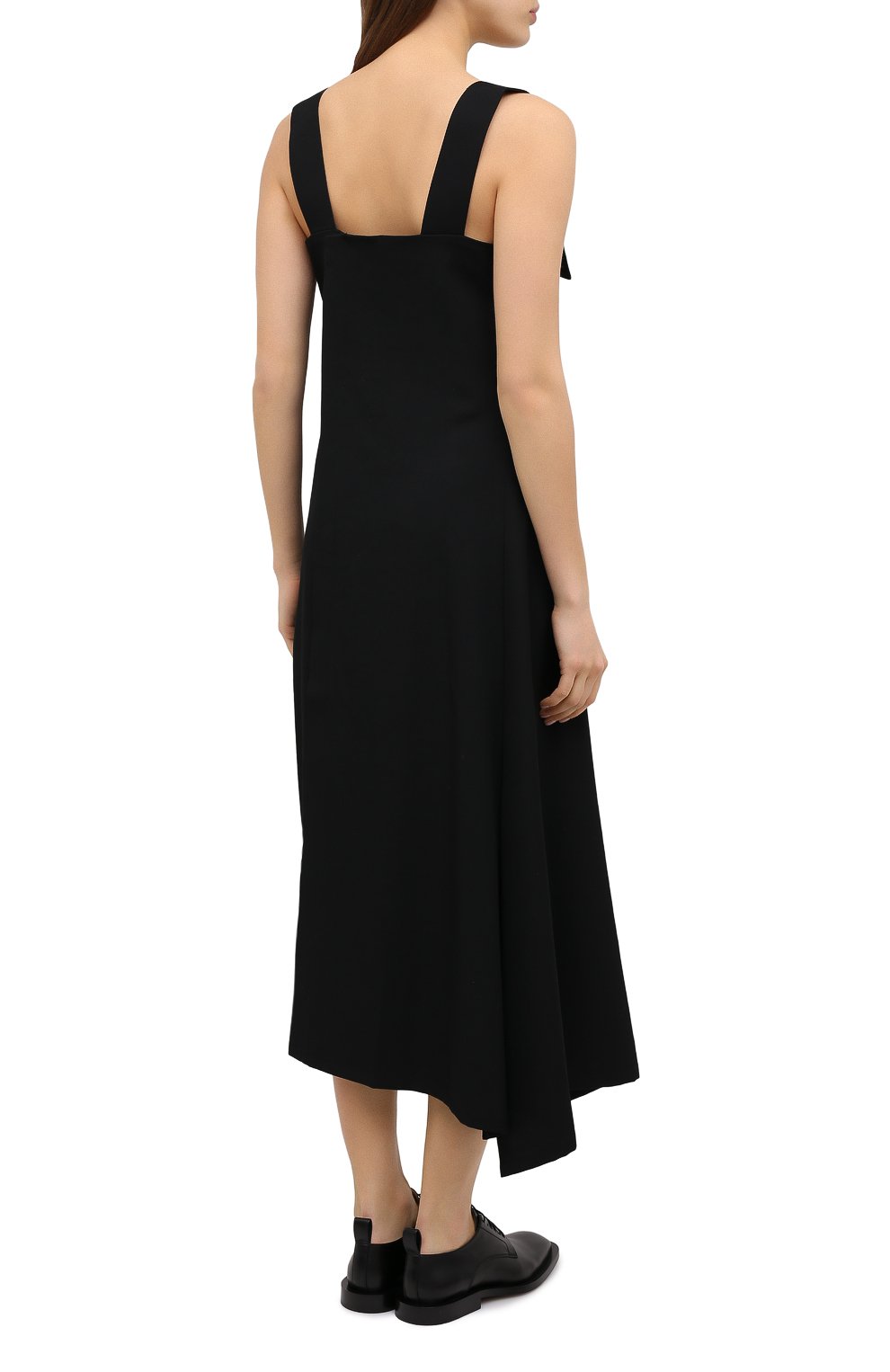 Шерстяное платье YOHJI YAMAMOTO, арт. NR-D07-100, фото 4