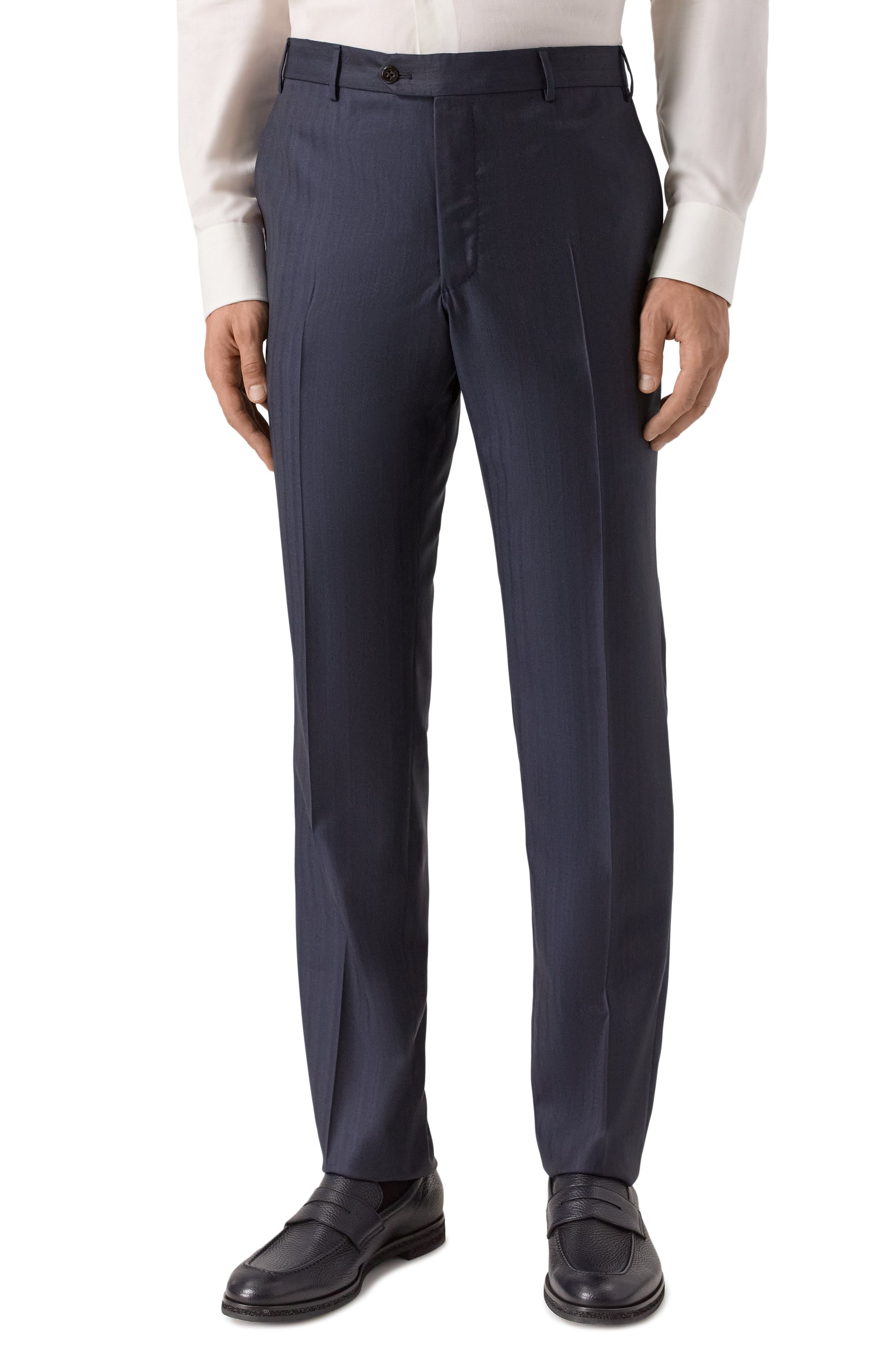 Шерстяной костюм CORNELIANI темно-синего цвета по цене 192500 руб., арт. 266005-2617202_SET, фото 4 Шерстяной костюм CORNELIANI, арт. 266005-2617202_SET, фото 4