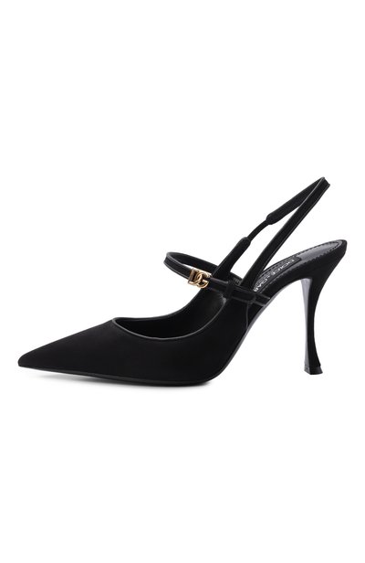 Замшевые туфли DOLCE & GABBANA, арт. CG0974/AQ134, фото 4