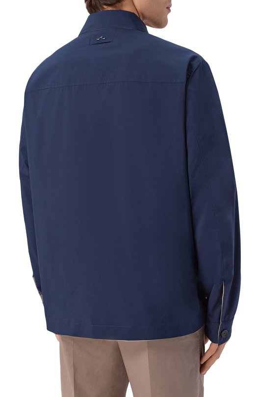 Двусторонняя куртка-рубашка Paul&Shark 26412115 Синий  26412115 Фото 4