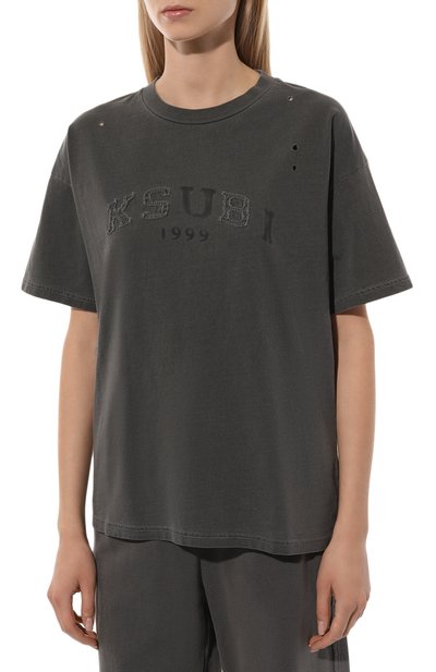 Хлопковая футболка KSUBI, арт. WFA24TE011, фото 3