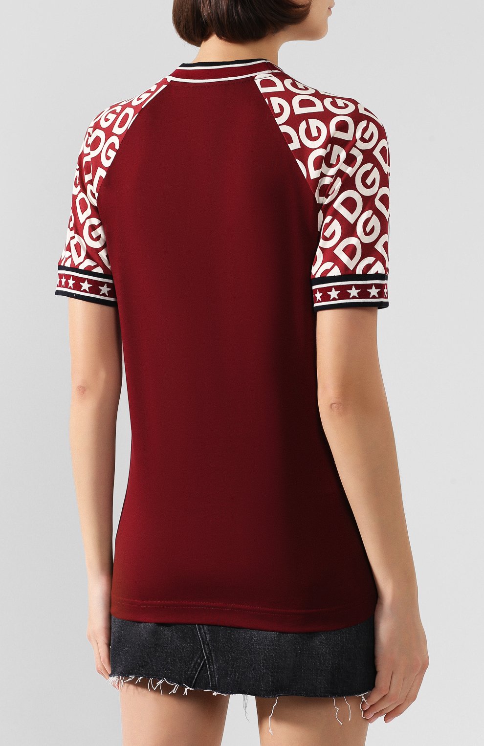 Хлопковая футболка DOLCE & GABBANA, арт. F8L57Z/G7TPN, фото 4