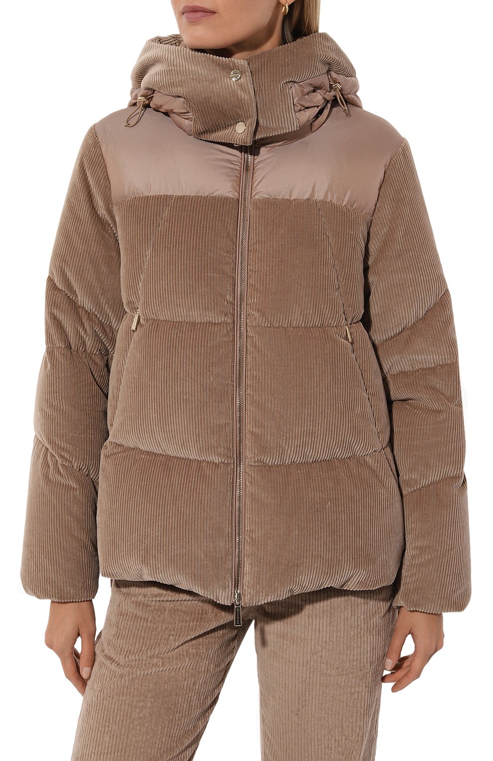 Вельветовый пуховик MOORER, арт. L0RAC-IV_SET, фото 3