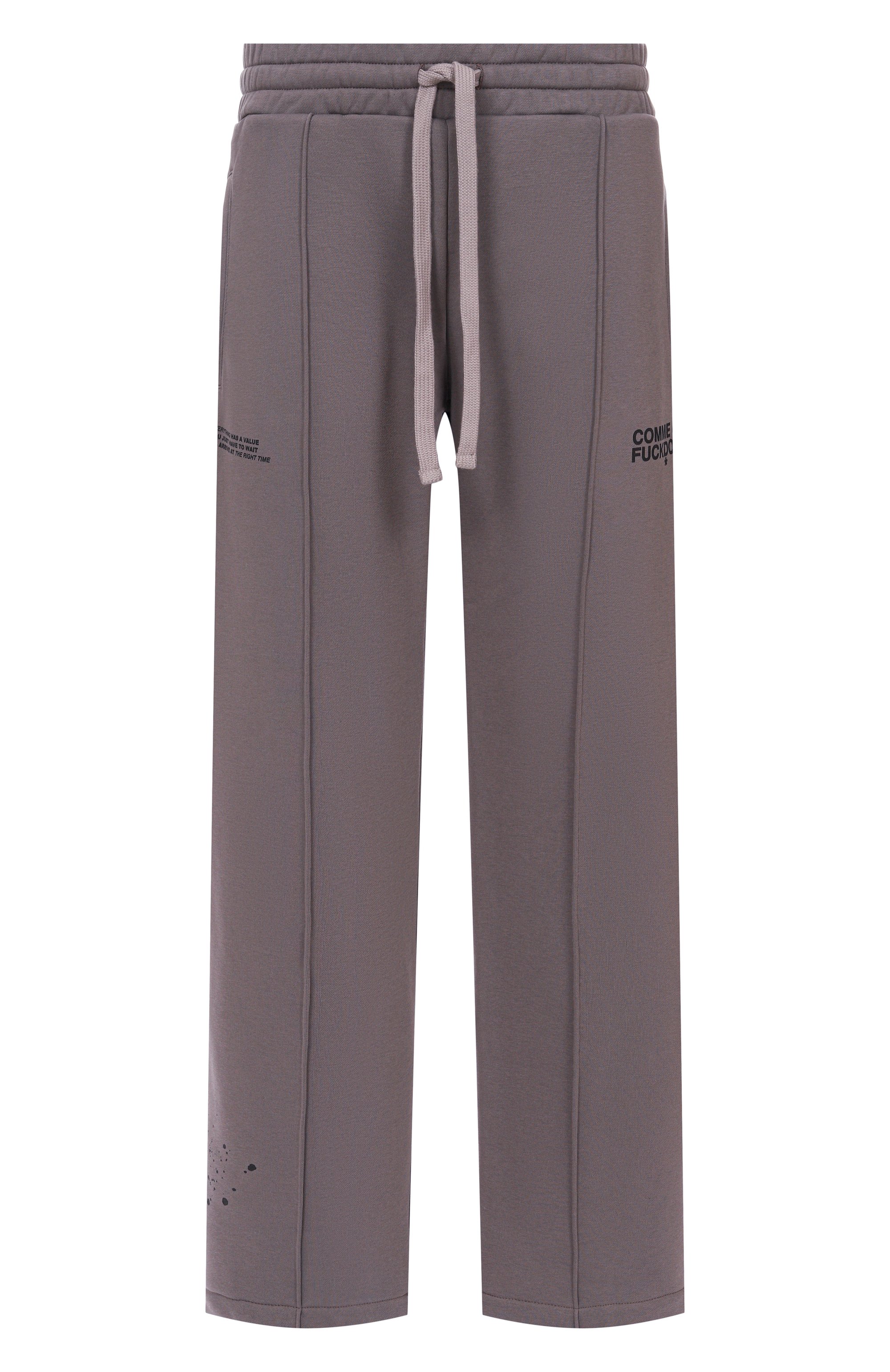 Хлопковые брюки COMME DES FUCKDOWN, арт. CFABM01750, фото 1