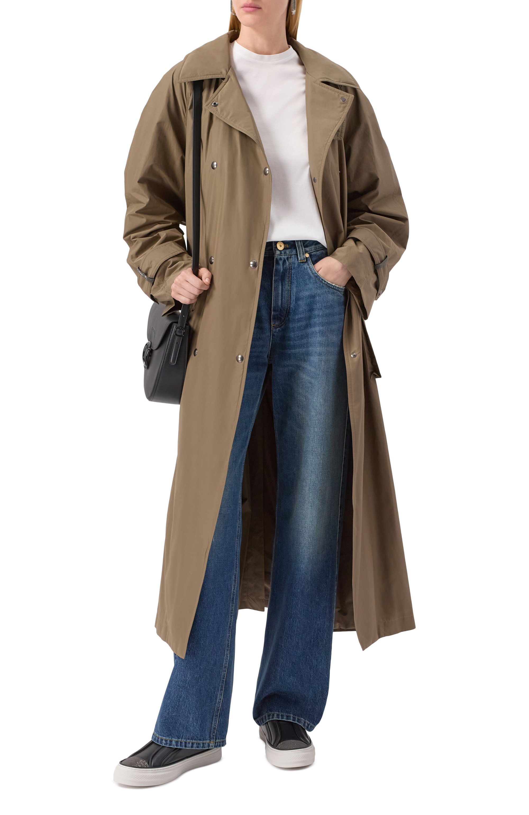 Кожаные кеды BRUNELLO CUCINELLI, арт. MZSKG3071P, фото 2