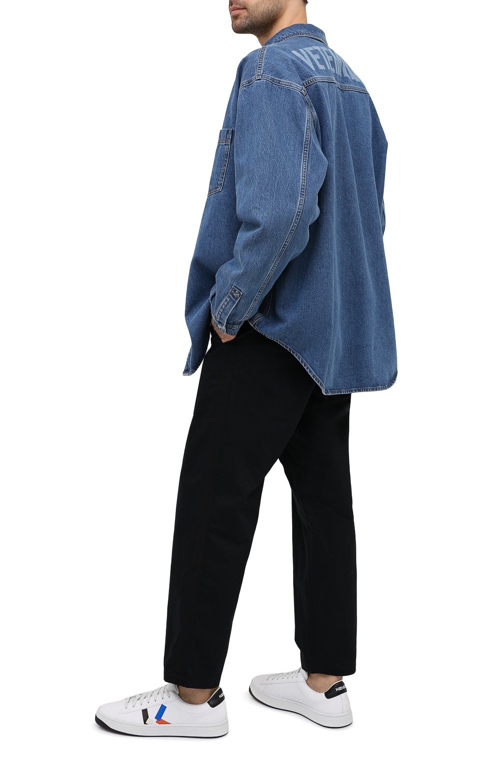 Кожаные кеды KENZO белого цвета по цене 39050 руб., арт. FA65SN170L50, фото 2 Кожаные кеды KENZO, арт. FA65SN170L50, фото 2