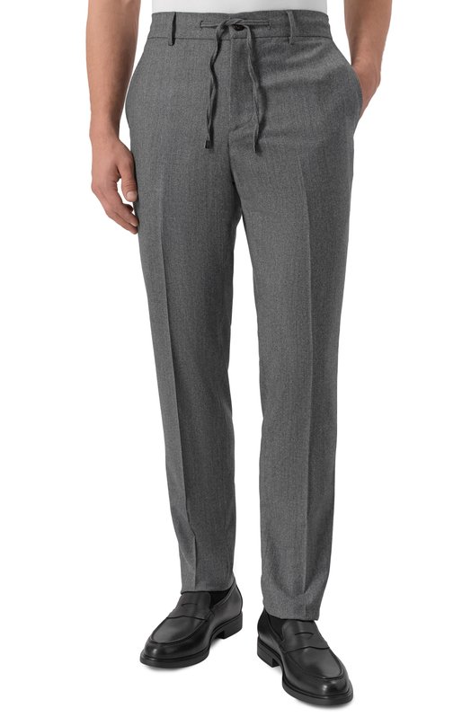 Шерстяные брюки Berwich SPIAGGIA/VB8996 Серый  SPIAGGIA/VB8996 Фото 3