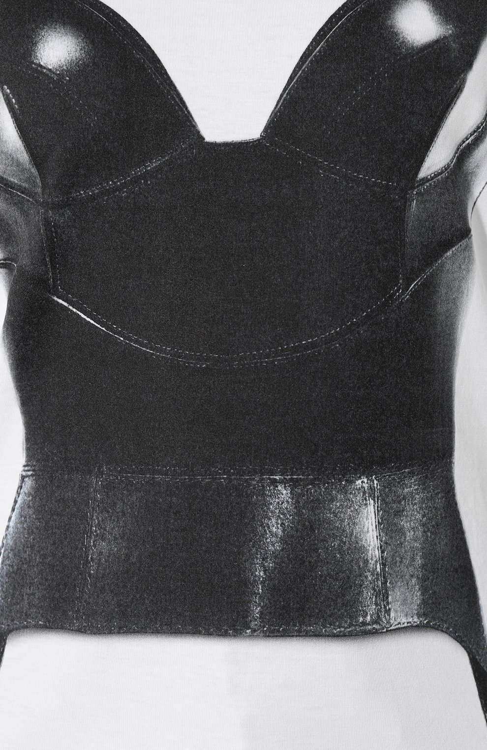 Хлопковая футболка ALEXANDER MCQUEEN, арт. 620612/QZABE, фото 5