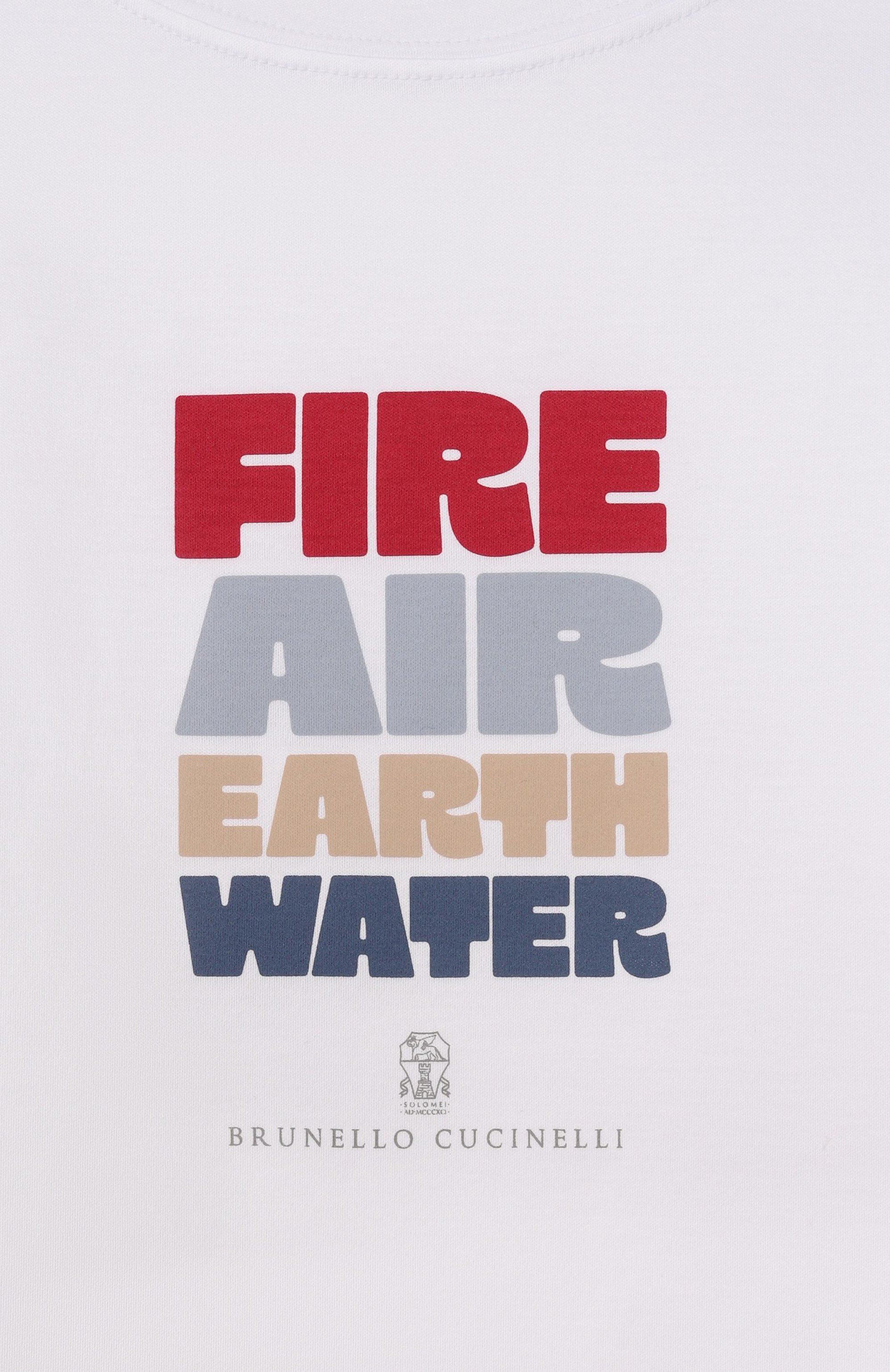 Хлопковая футболка BRUNELLO CUCINELLI, арт. B0B13T179A, фото 3