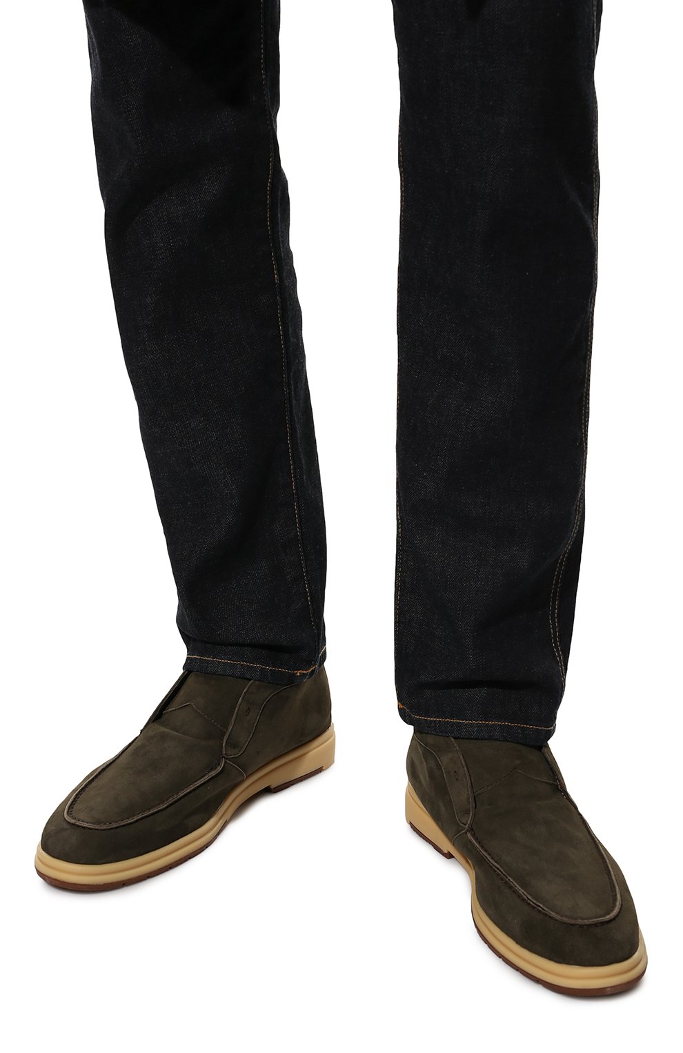 Замшевые ботинки ANDREA VENTURA FIRENZE, арт. 0Y-ZENITH 90/CASHMERE/CACHEMIRE/0Y-IV0RY-MAT, фото 3