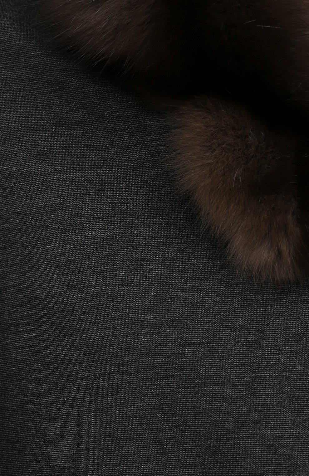 Капюшон с мехом соболя VICTORIA KUSENKOVA, арт. 199303586548, фото 5