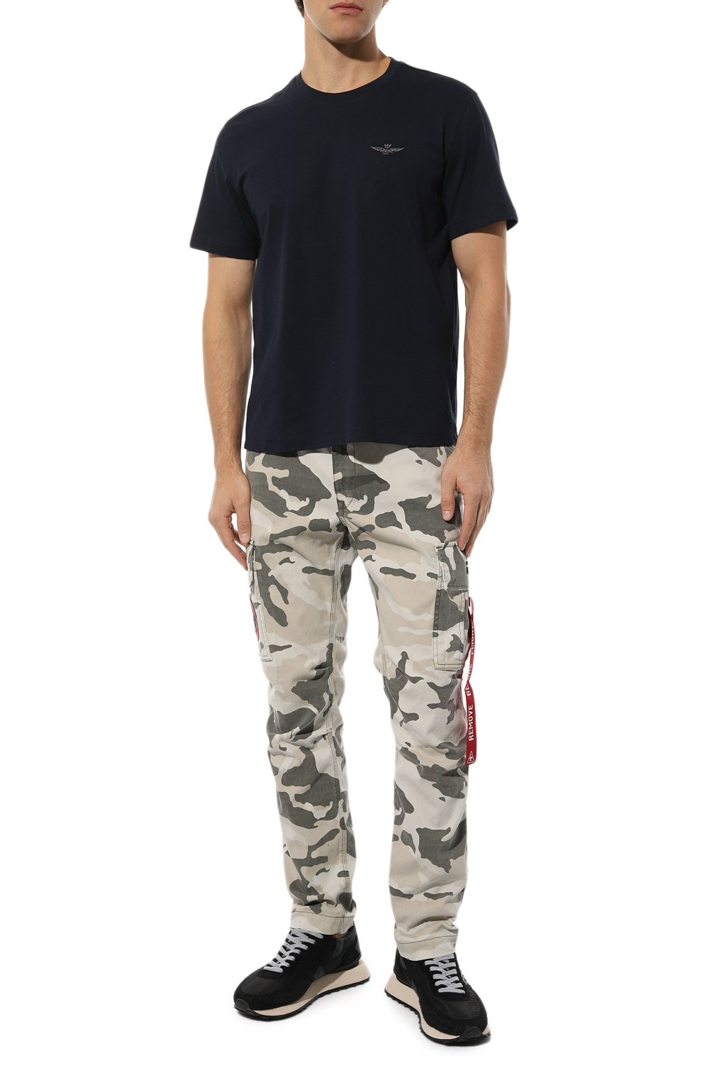 Хлопковая футболка AERONAUTICA MILITARE, арт. 232/TS2065J592, фото 2