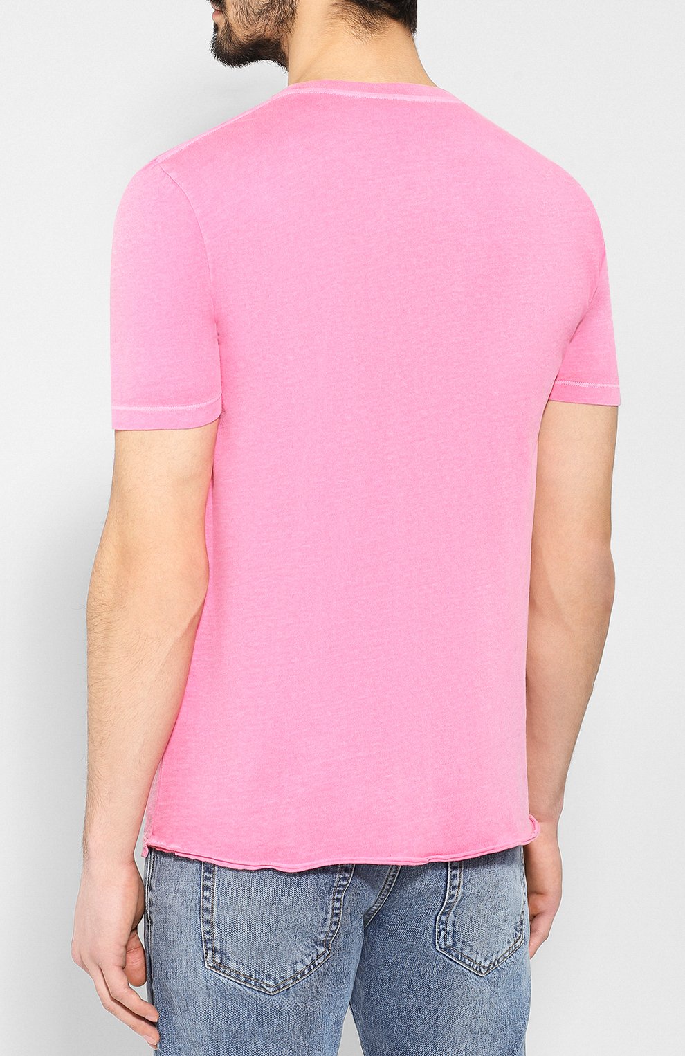 Хлопковая футболка SAINT LAURENT, арт. 557554/YBDV2, фото 4