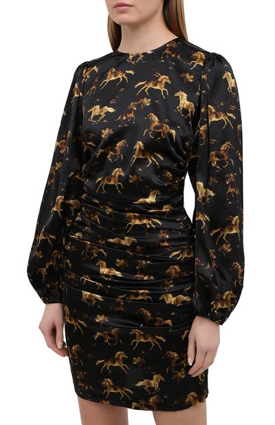 Шелковое платье GANNI, арт. F5773, фото 3