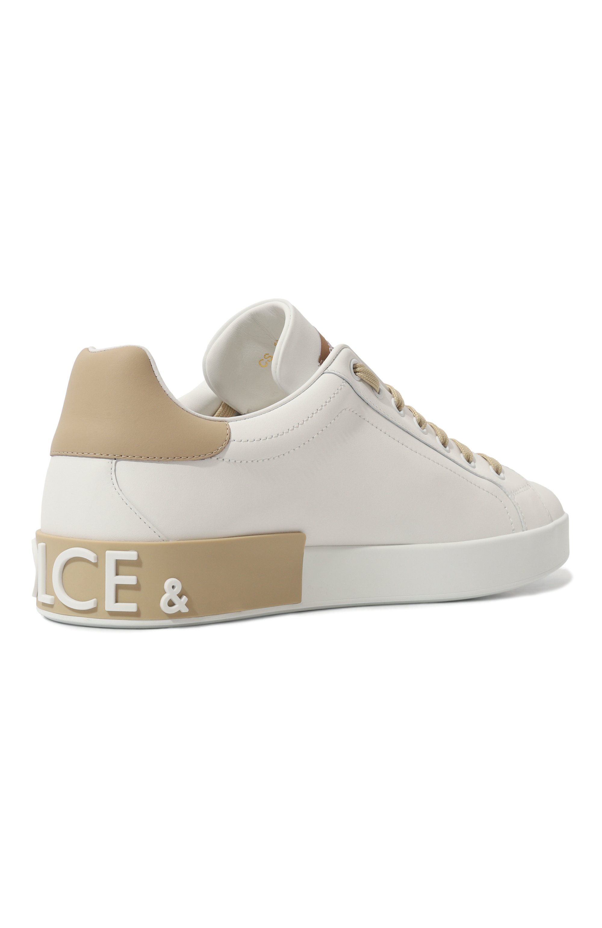 Кожаные кеды portofino DOLCE & GABBANA, арт. CS1772/AT390, фото 5