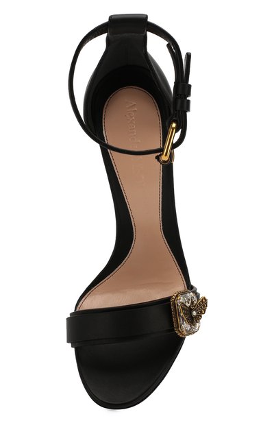 Кожаные босоножки ALEXANDER MCQUEEN, арт. 611730/WHXN2, фото 5