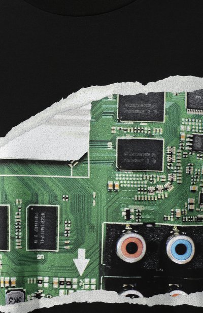 Хлопковая футболка MAISON MARGIELA, арт. S50GC0611/S22816, фото 5