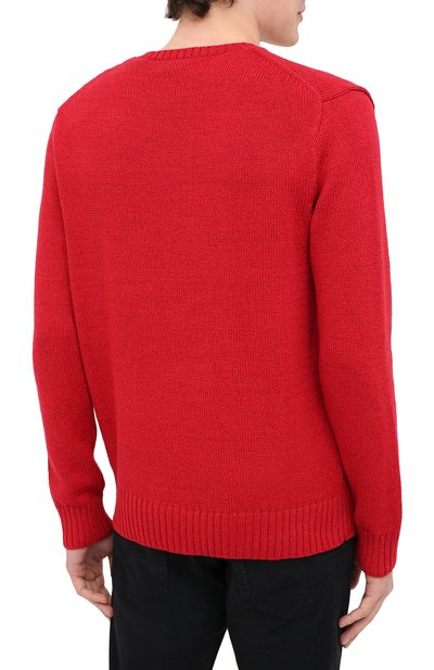 Свитер из хлопка и льна POLO RALPH LAUREN, арт. 710798335, фото 4