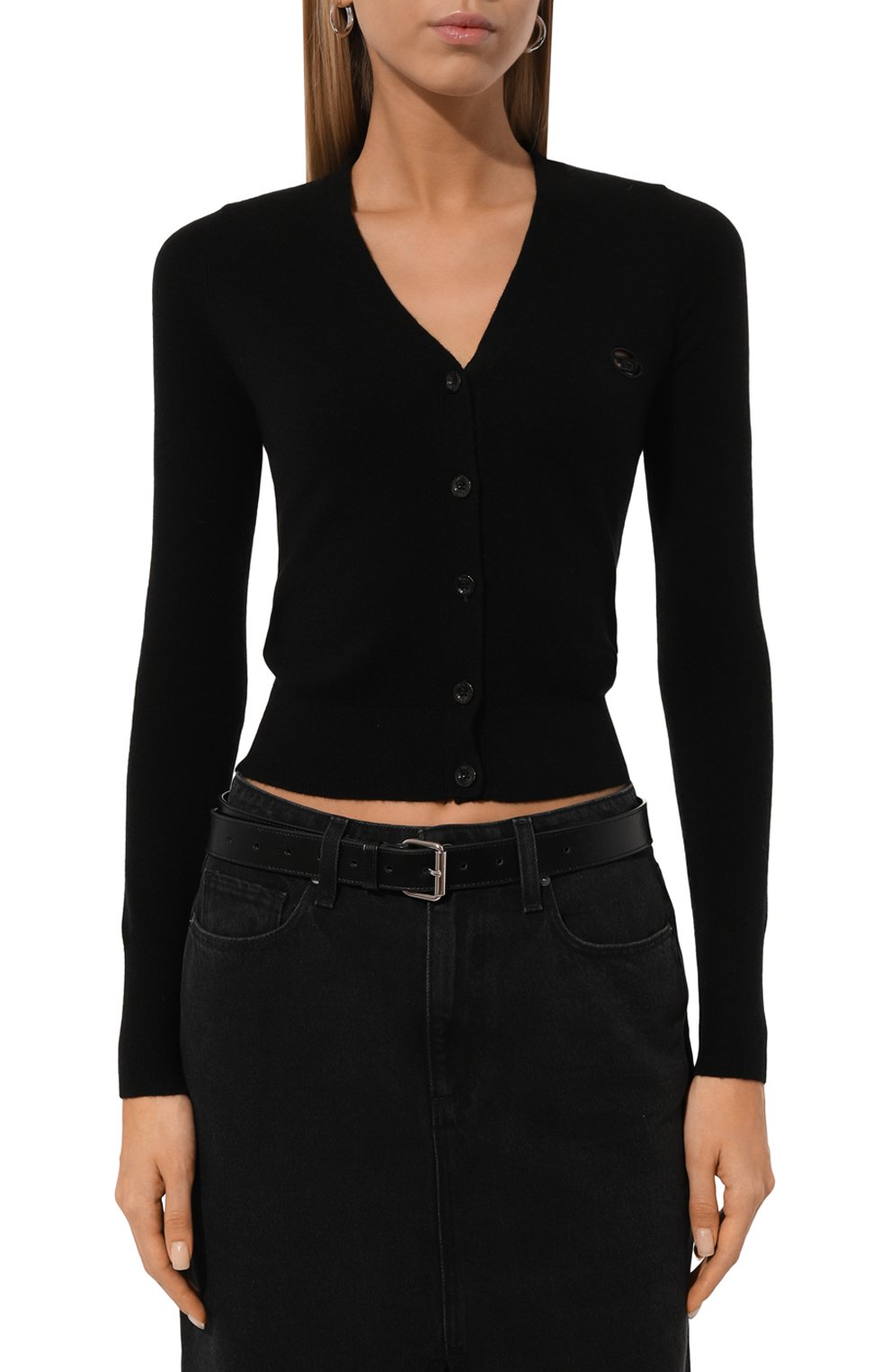 Кардиган из шерсти и кашемира DIESEL, арт. A13015/0GEAY, фото 3