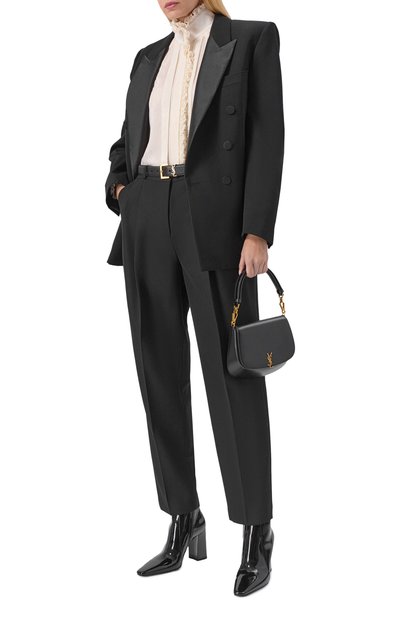 Лакированные ботильоны rainer 90 SAINT LAURENT, арт. 827733/1TV00, фото 3